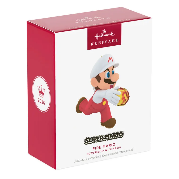 Hallmark : 2026 Keepsake Fire Mario 5th in the Powered Up With Mario series (114) - Image 5