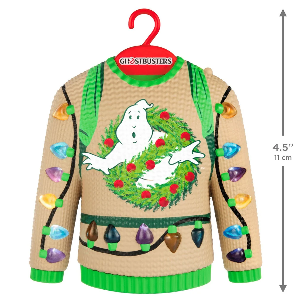 Hallmark : 2026 Keepsake Ghostbusters™ "Light 'Em Up!" Ornament With Light and Sound (181) - Image 4