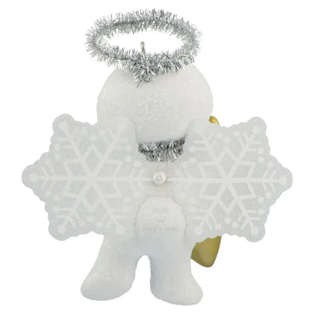 Hallmark : 2026 Keepsake Godchild Snow Angel 2026 Ornament (130) - Image 3