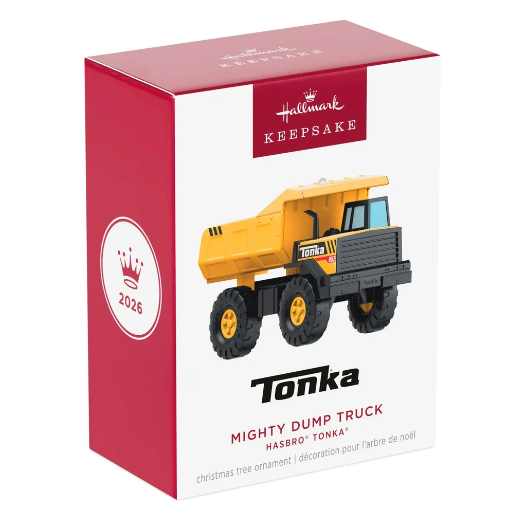 Hallmark : 2026 Keepsake Hasbro® Tonka® Mighty Dump Truck Ornament (202) - Image 5