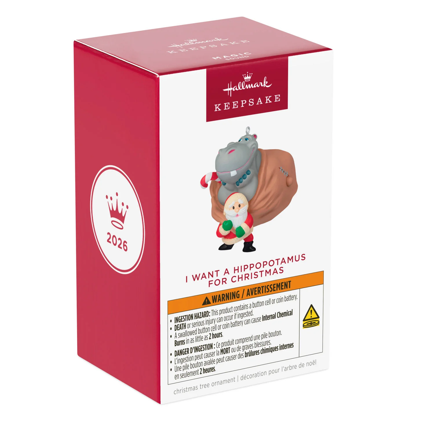 Hallmark : 2026 Keepsake I Want a Hippopotamus for Christmas (156) - Image 5