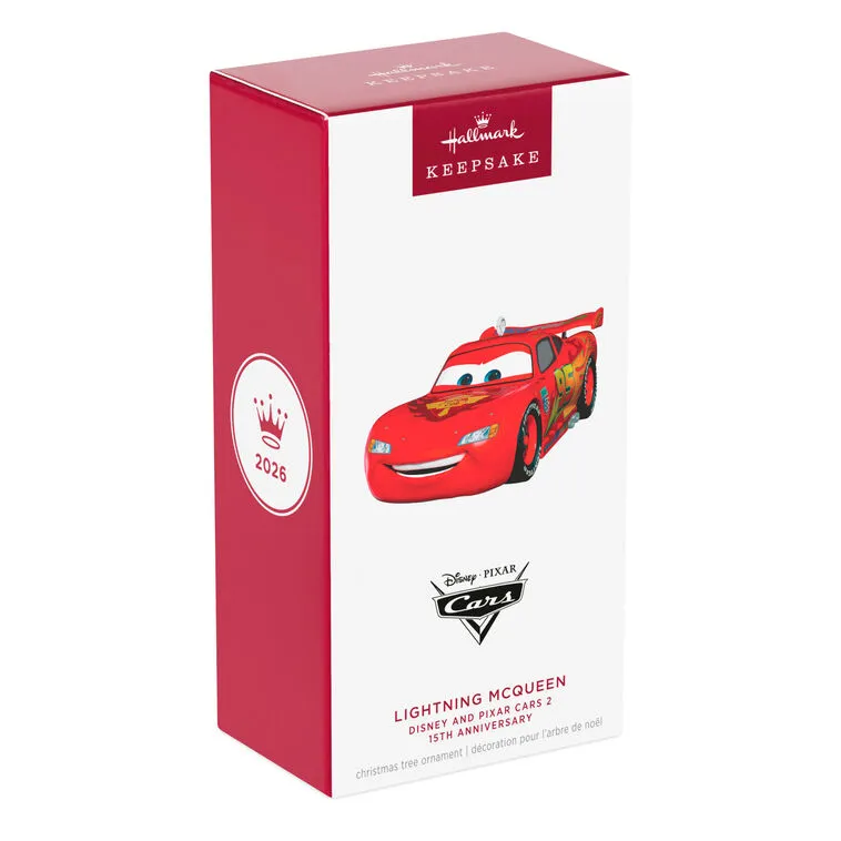 Hallmark : 2026 Keepsake Lightning McQueen Disney and Pixar Cars 2 15th Anniversary (183) - Image 5