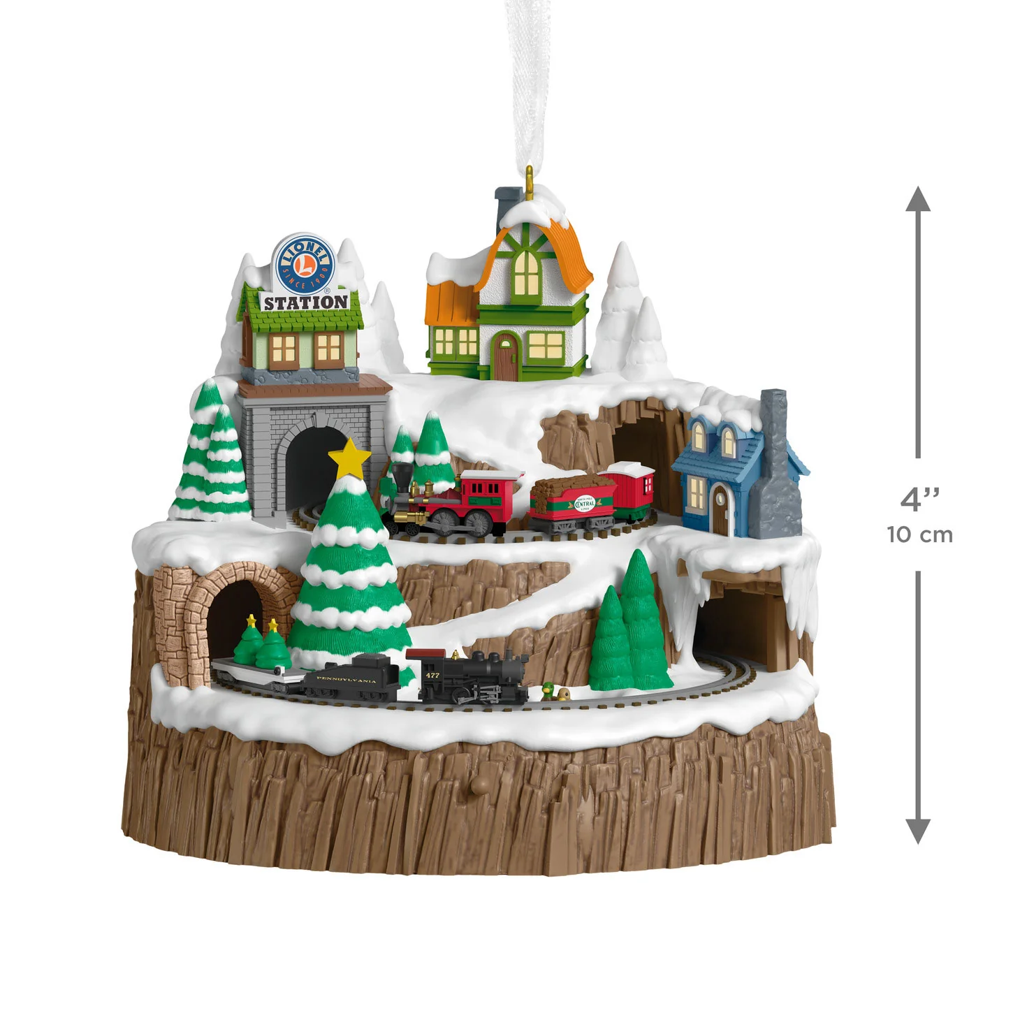 Hallmark : 2026 Keepsake LIONEL® Christmas Mountain (186) - Image 4