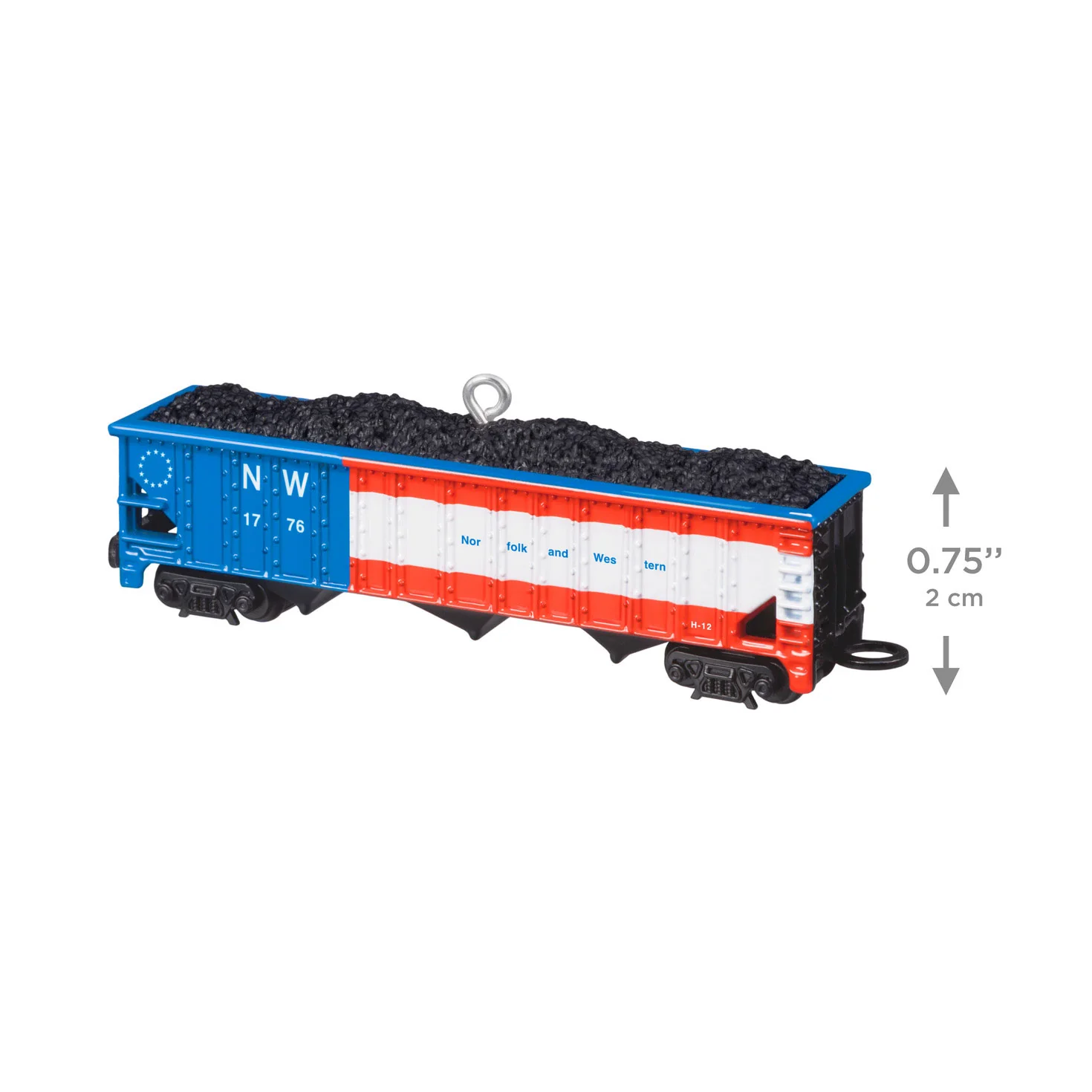 Hallmark : 2026 Keepsake LIONEL® Norfolk & Western Coal Hopper (187) - Image 4