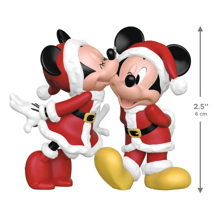 Hallmark : 2026 Keepsake Merry Kissmas! Disney Mickey and Minnie (197) - Image 4