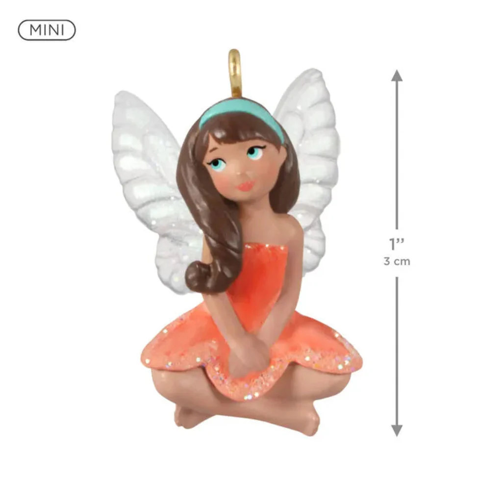 Hallmark : 2026 Keepsake Mini Freesia Fairy Ornament, 1" (360) - Image 2