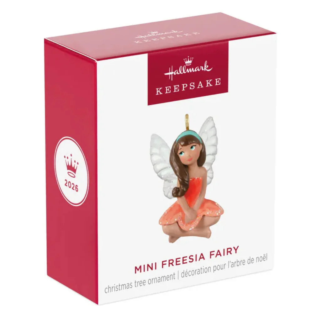 Hallmark : 2026 Keepsake Mini Freesia Fairy Ornament, 1" (360) - Image 5