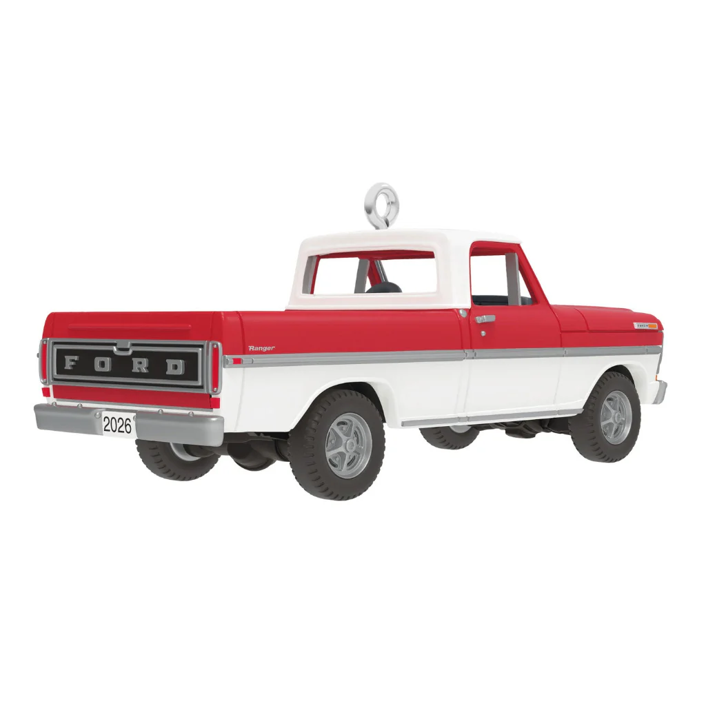 Hallmark : 2026 Keepsake Mini Lil' American Trucks 1972 Ford F-100 2026 Metal Ornament, 0.75" (342) - Image 4