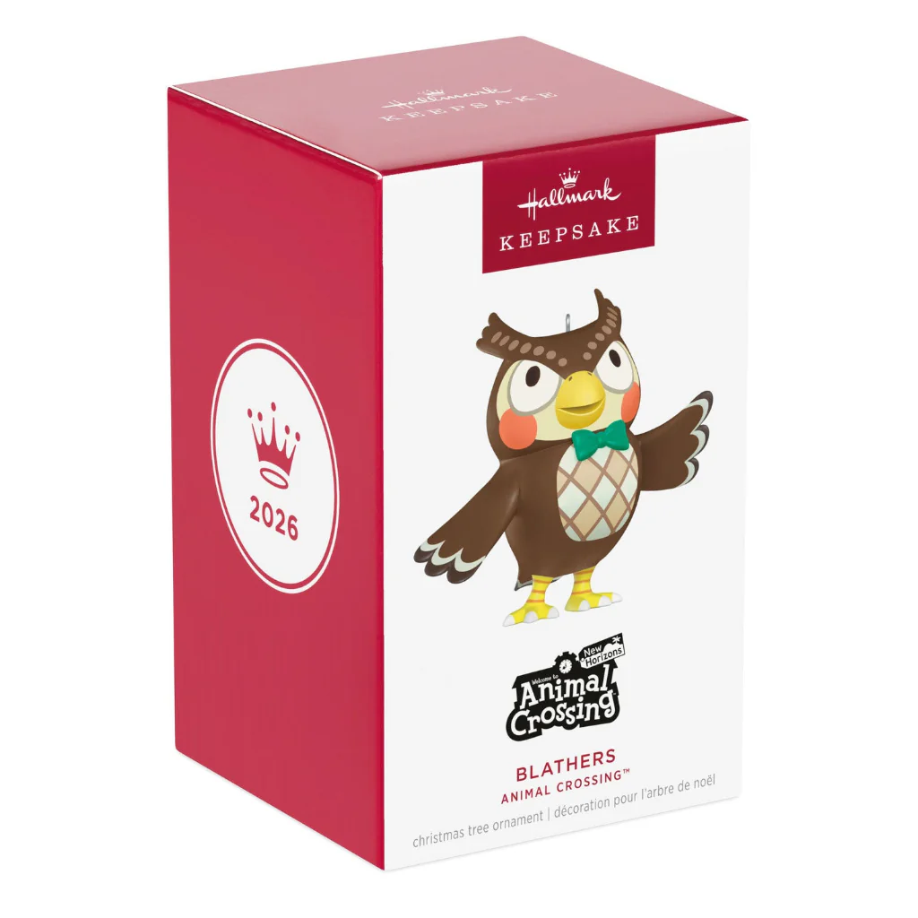 Hallmark : 2026 Keepsake Nintendo Animal Crossing™ Blathers Ornament (49) - Image 5