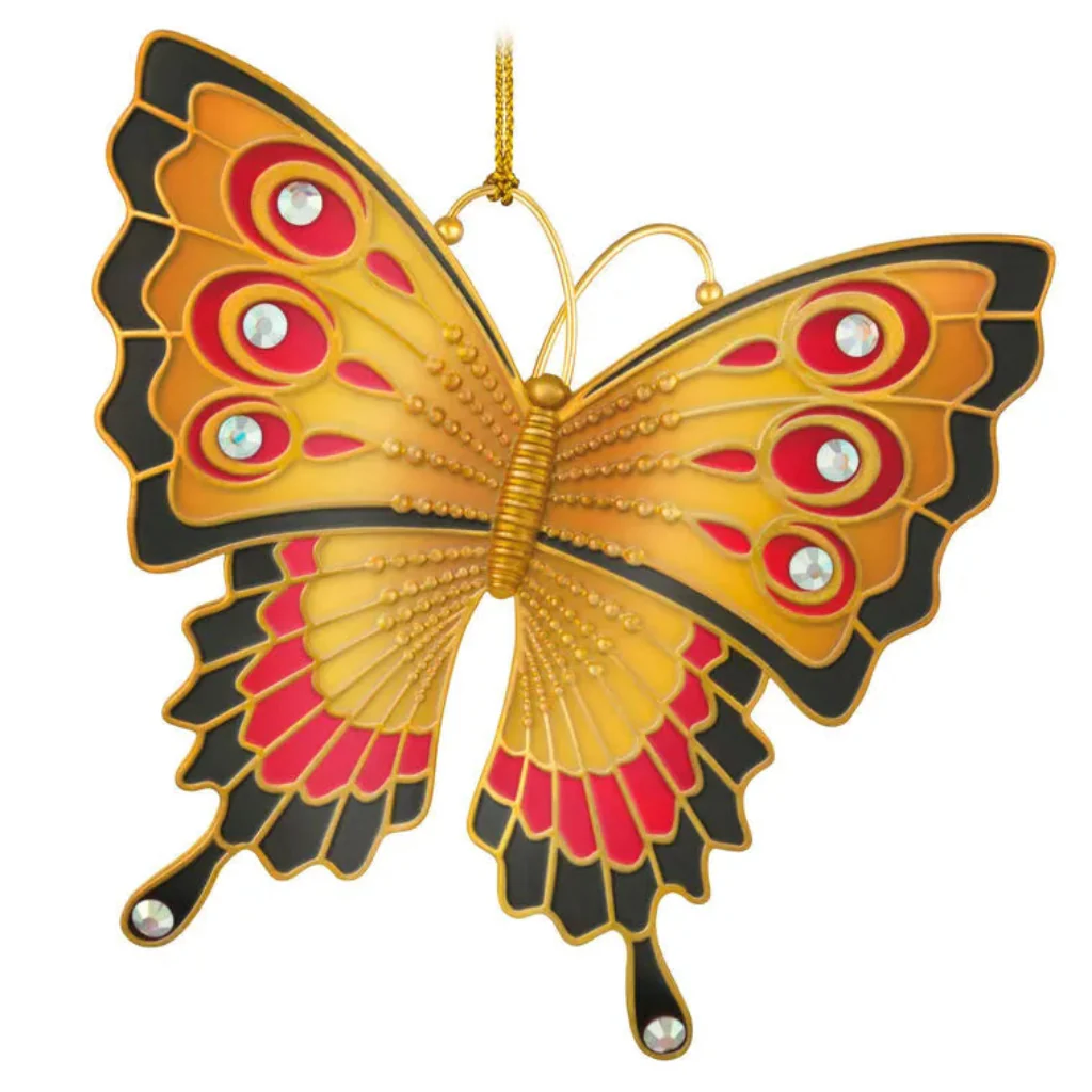 Hallmark : 2026 Keepsake Brilliant Butterflies Ornament (55) - Image 3