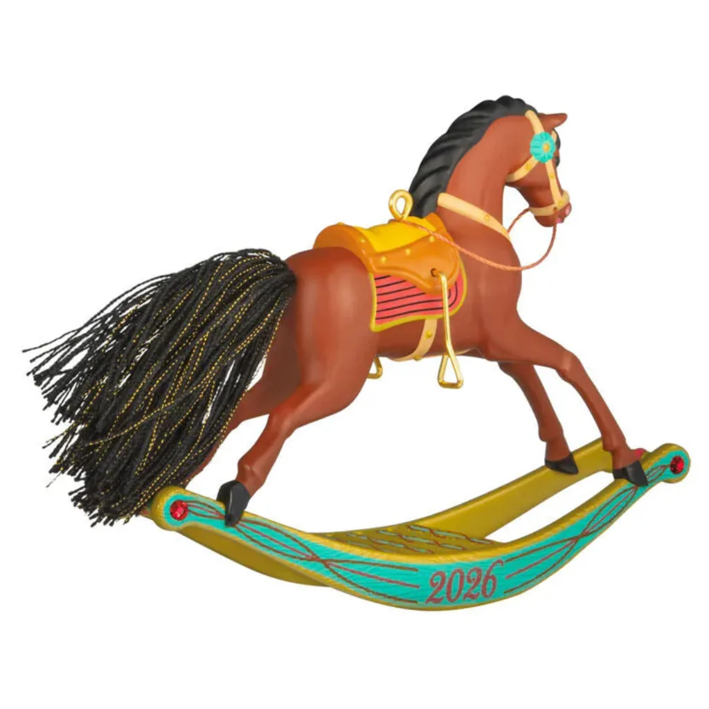 Hallmark : 2026 Keepsake Rocking Horse Memories 2026 Ornament (248) - Image 3