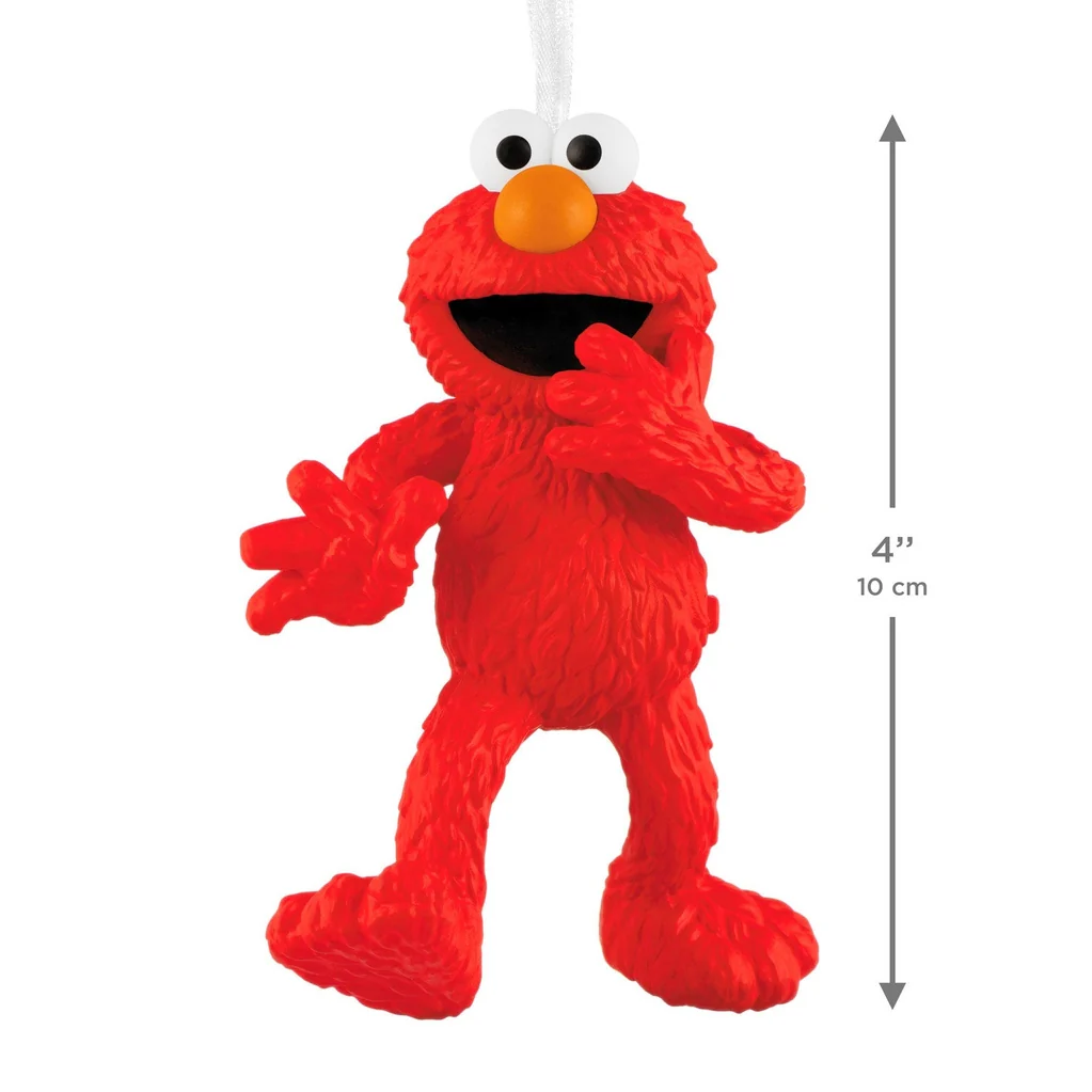 Hallmark : 2026 Keepsake Sesame Street® 30th Anniversary Tickle Me Elmo Ornament With Motion-Activated Sound (318) - Image 4