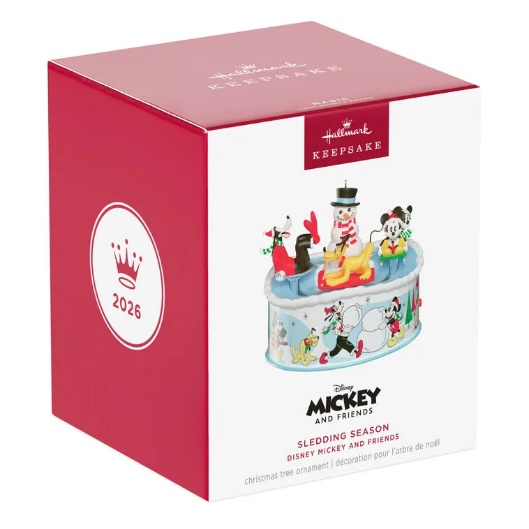 Hallmark : 2026 Keepsake Sledding Season Disney Mickey and Friends (270) - Image 5