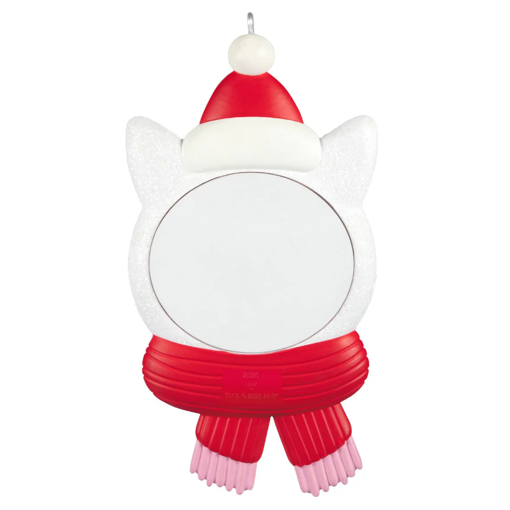 Hallmark : 2026 Keepsake Snow Cat 2026 Photo Frame Ornament (272) - Image 3