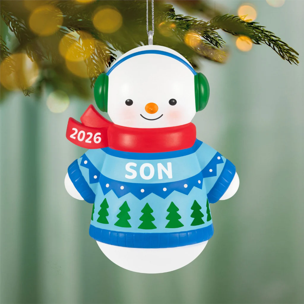 Hallmark : 2026 Keepsake Son Snowman 2026 Ornament (280)