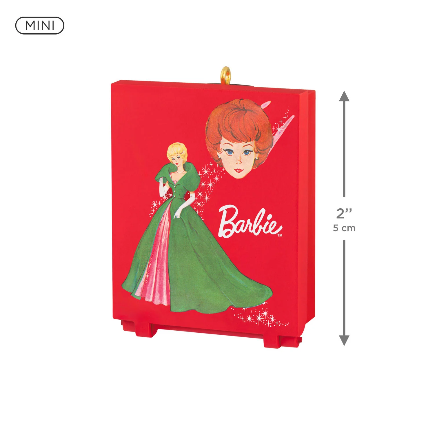 Hallmark : 2026 Keepsake Sophisticated Lady Carrying Case Barbie™ Ornament (365) - Image 5
