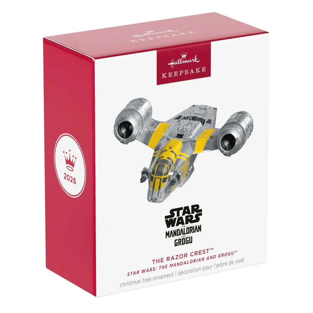 Hallmark : 2026 Keepsake Star Wars: The Mandalorian and Grogu™ The Razor Crest™ Ornament (314) - Image 5