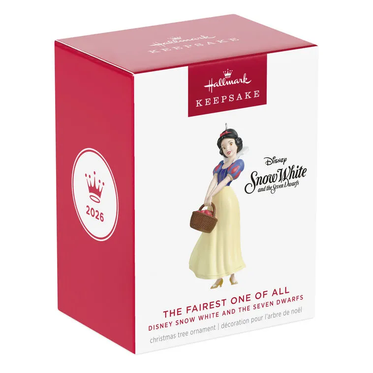 Hallmark : 2026 Keepsake The Fairest One of All Disney Snow White and the Seven Dwarfs (300) - Image 5