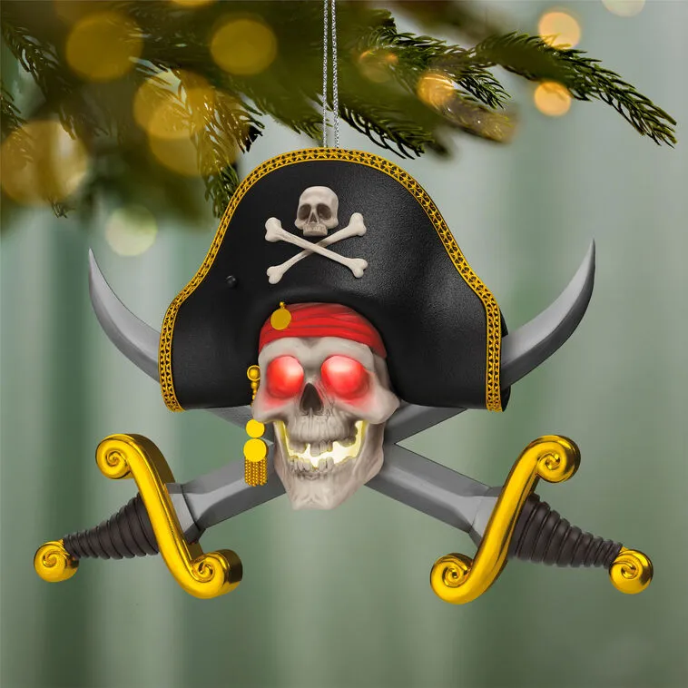 Hallmark : 2026 Keepsake The Talking Skull Disney Pirates of the Caribbean Collection (316)