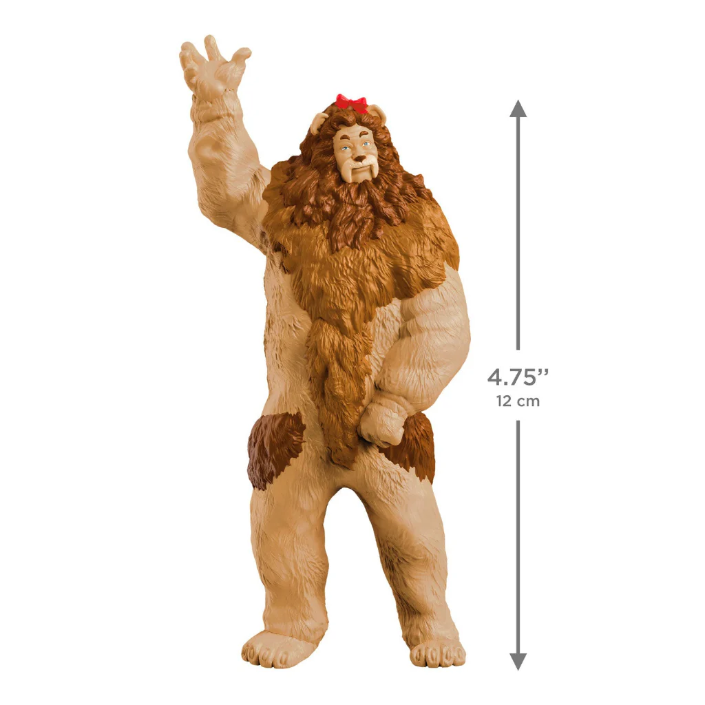 Hallmark : 2026 Keepsake The Wizard of Oz™ Cowardly Lion™ Ornament (76) - Image 4