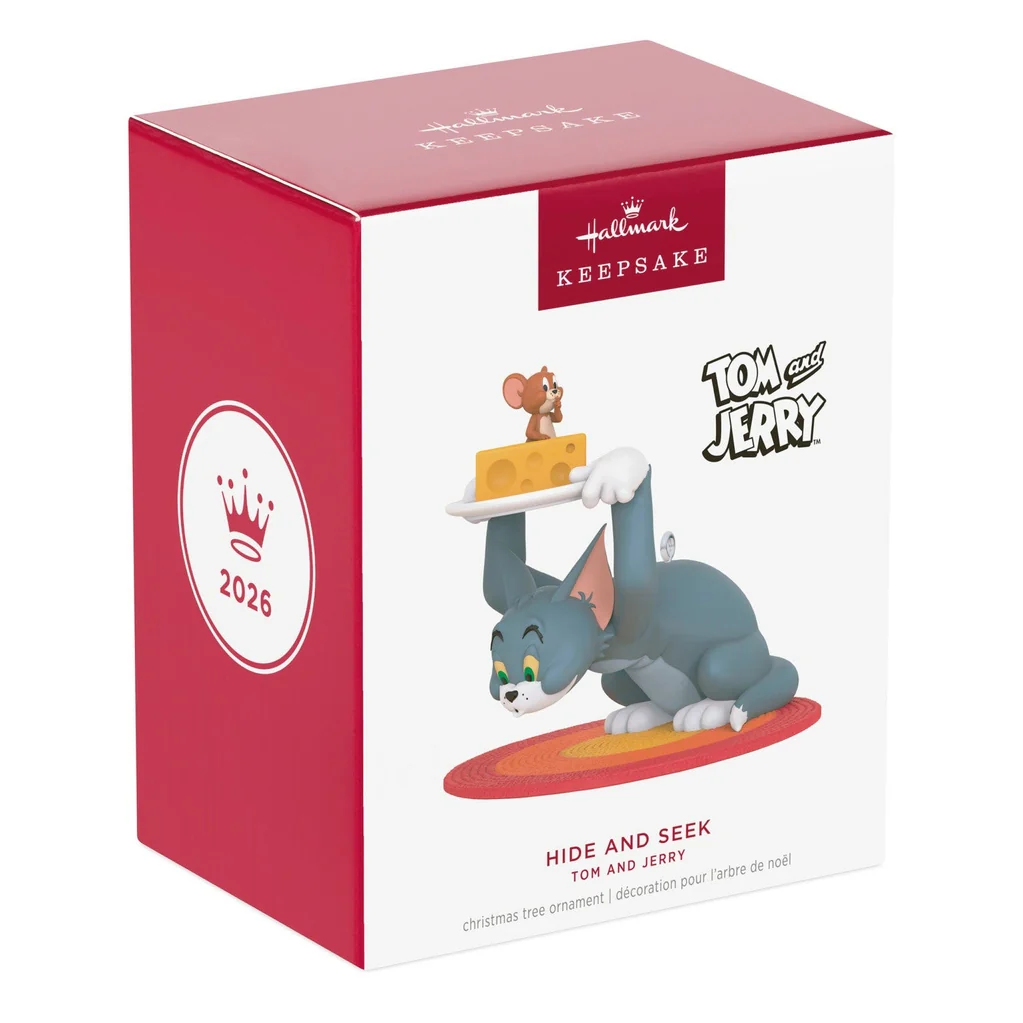 Hallmark : 2026 Keepsake Tom and Jerry™ Hide and Seek Ornament (147) - Image 5