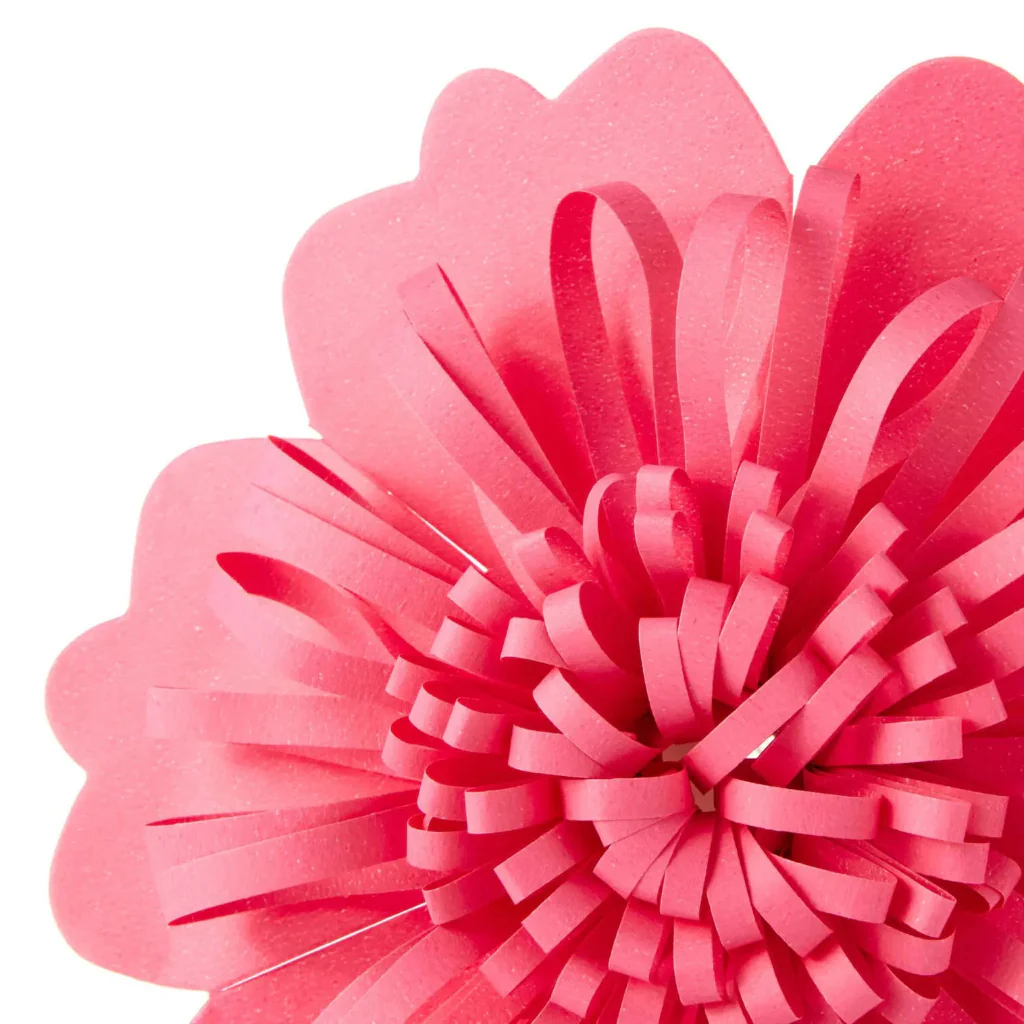 Hallmark : 4.6" Pink Flower Gift Bow - Image 4