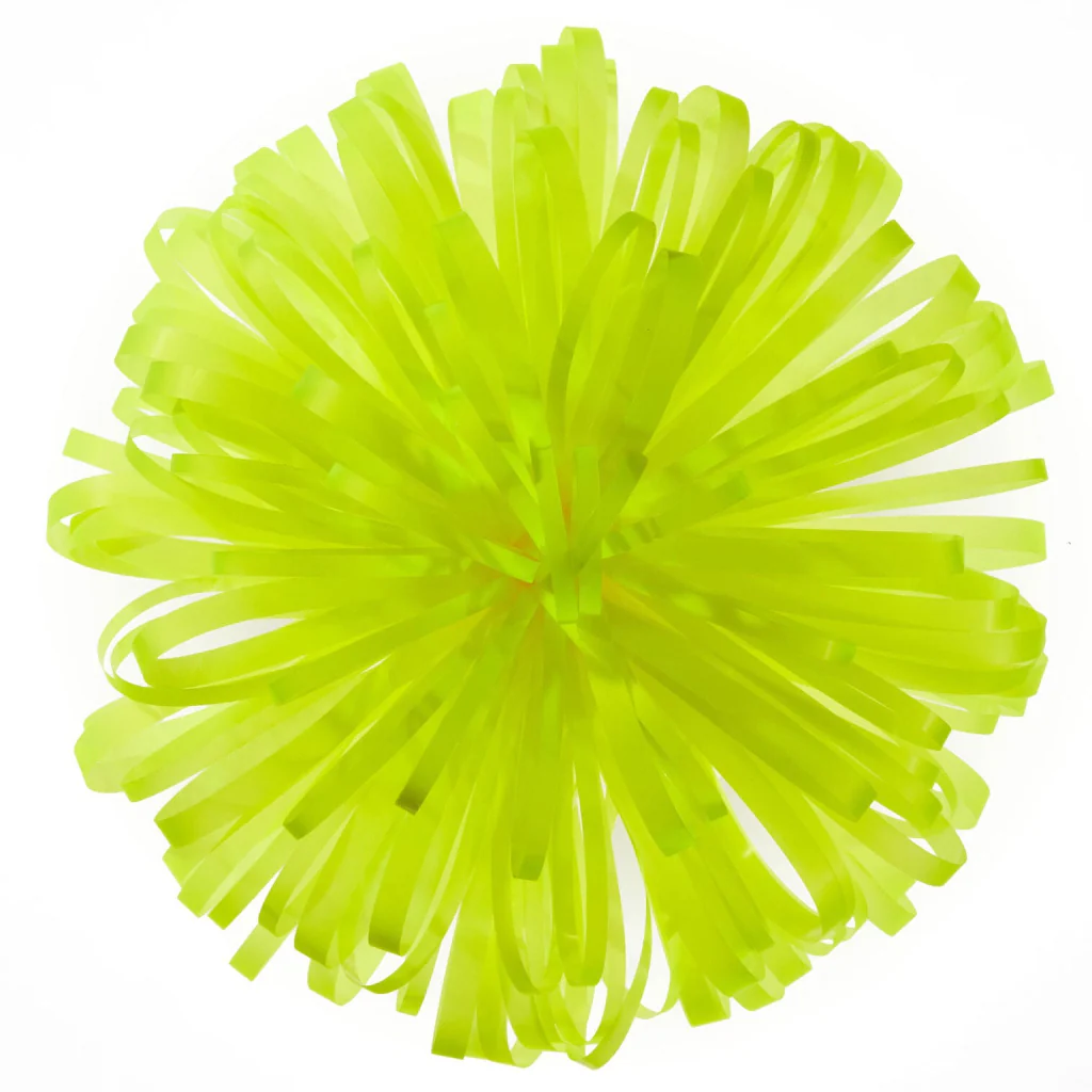 Hallmark : 7" Yellow Looped Pom-Pom Gift Bow