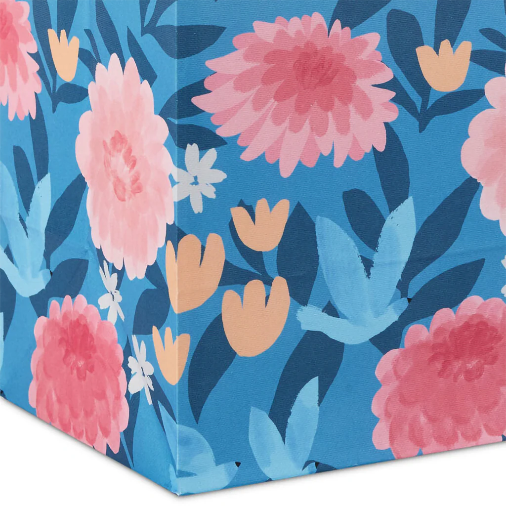 Hallmark : 9.6" Flower Meadow on Blue Medium Mother's Day Gift Bag - Image 5