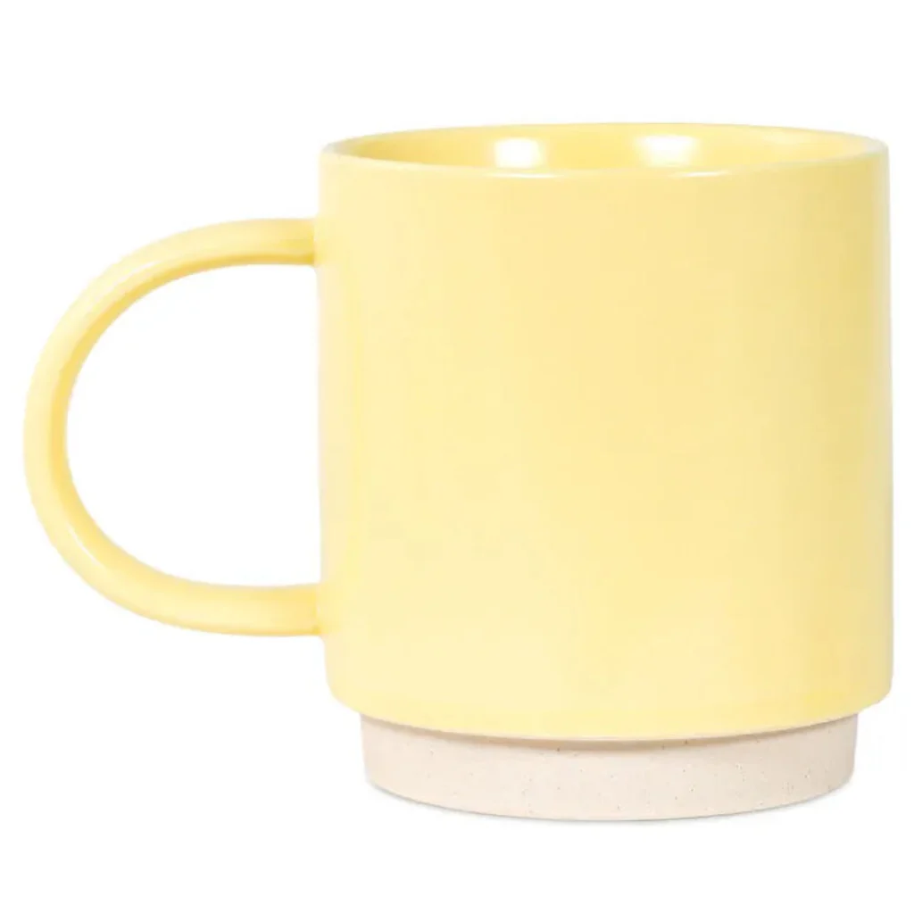 Hallmark :  A Caring Heart Yellow Nurse Mug, 16 oz. - Image 2
