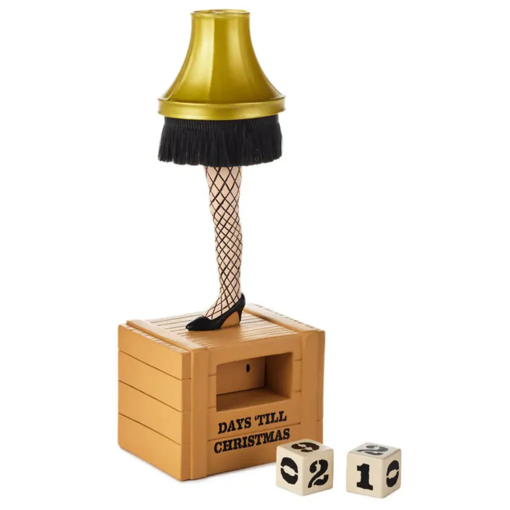 Hallmark : A Christmas Story™ Leg Lamp Christmas Countdown Calendar Figurine With Light