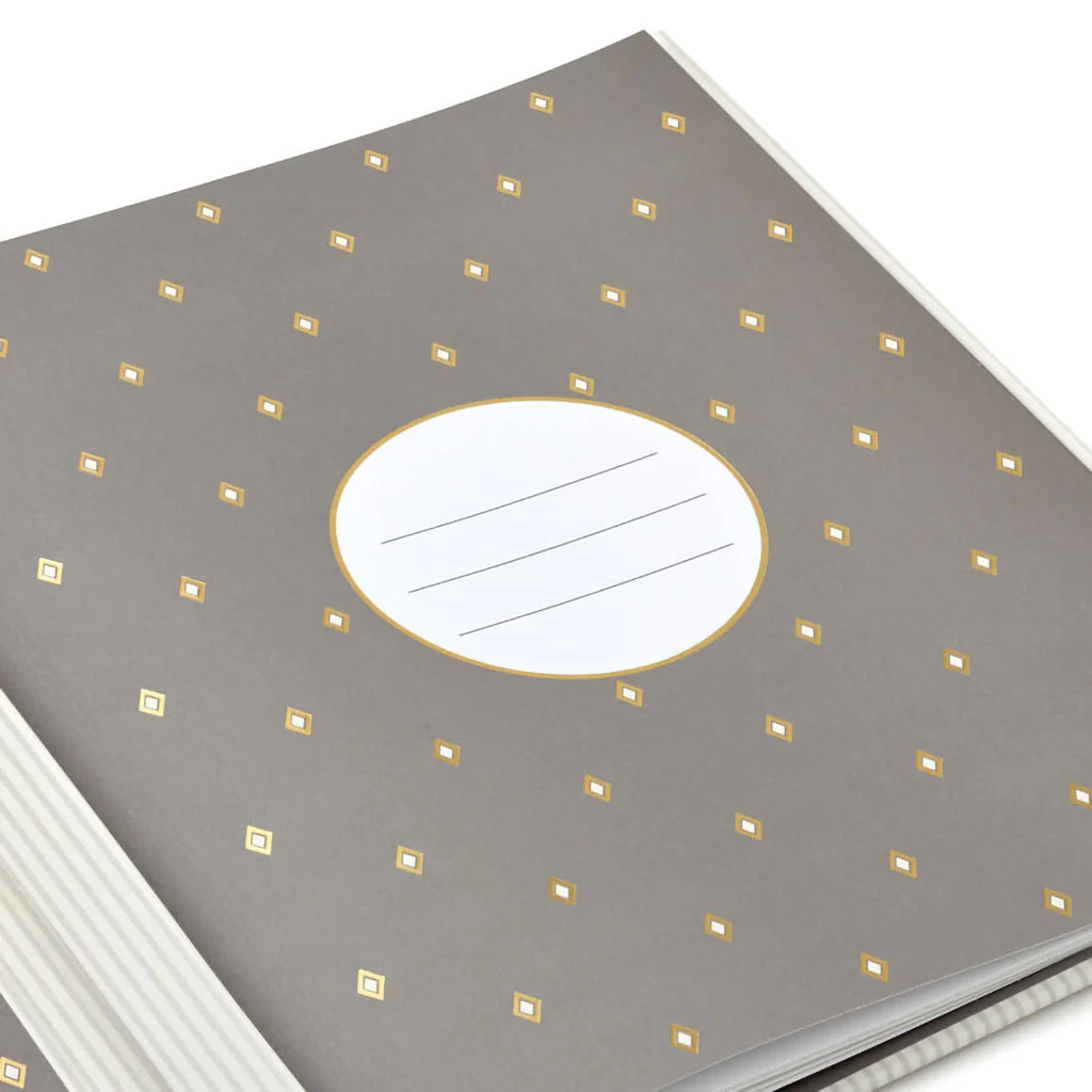 Hallmark : A Life Remembered Taupe Striped Refillable Photo Album - Image 2