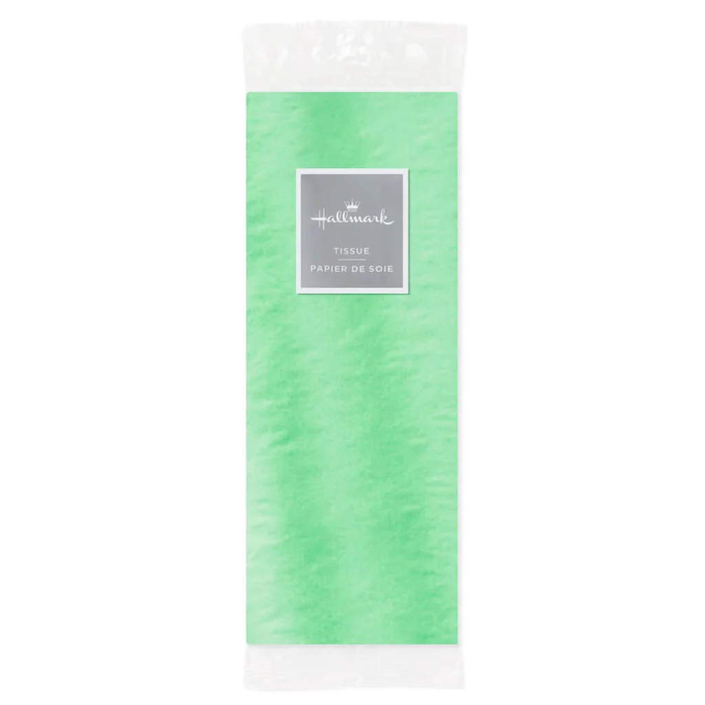 Hallmark : Apple Green Tissue Paper, 8 sheets - Image 4