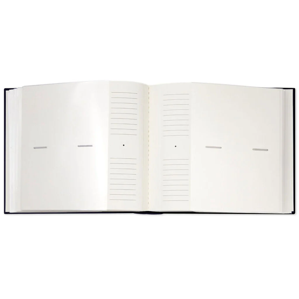 Hallmark : Best Day Ever Gold on Navy Linen Photo Album - Image 4