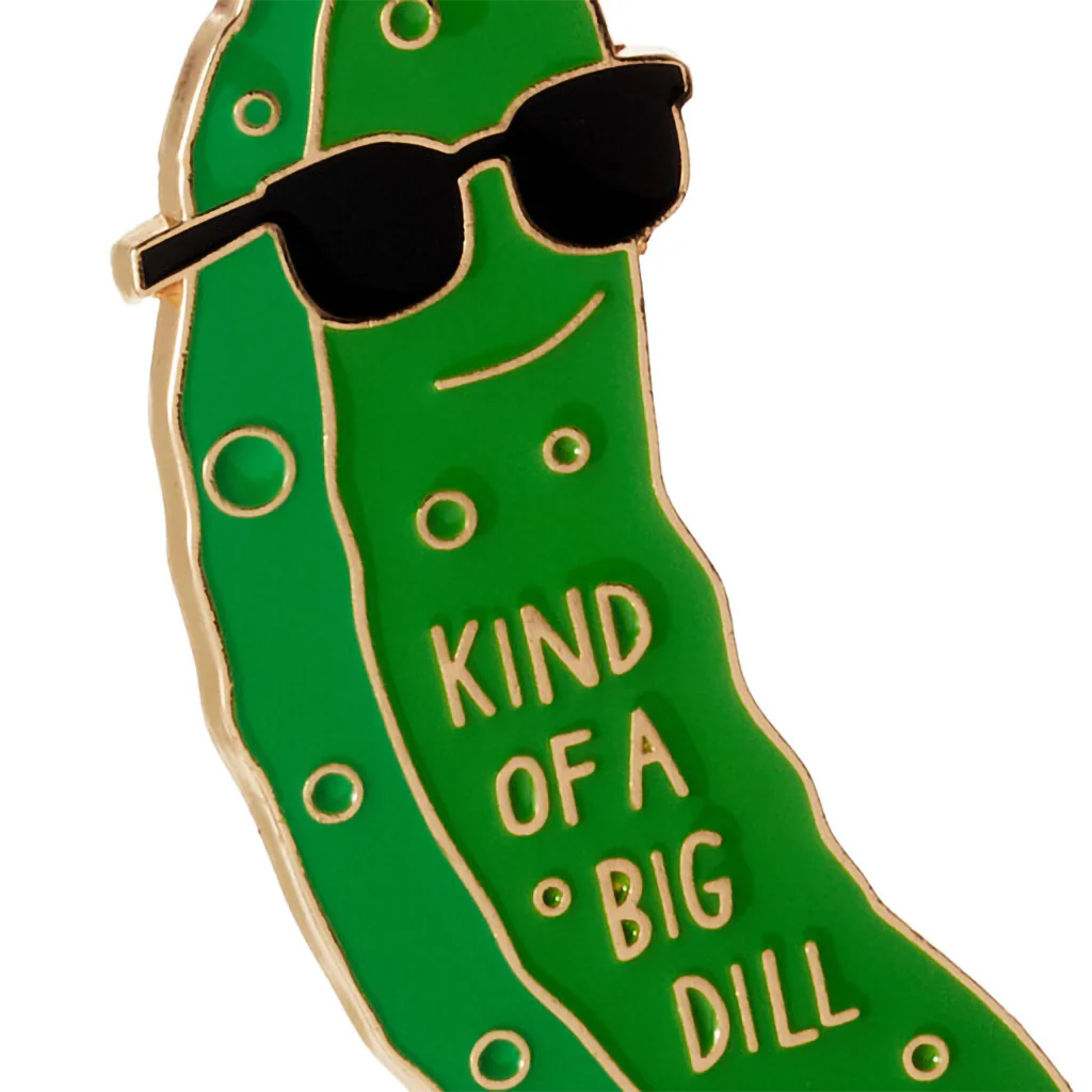 Hallmark : Big Dill Pickle Charm Keychain - Image 2