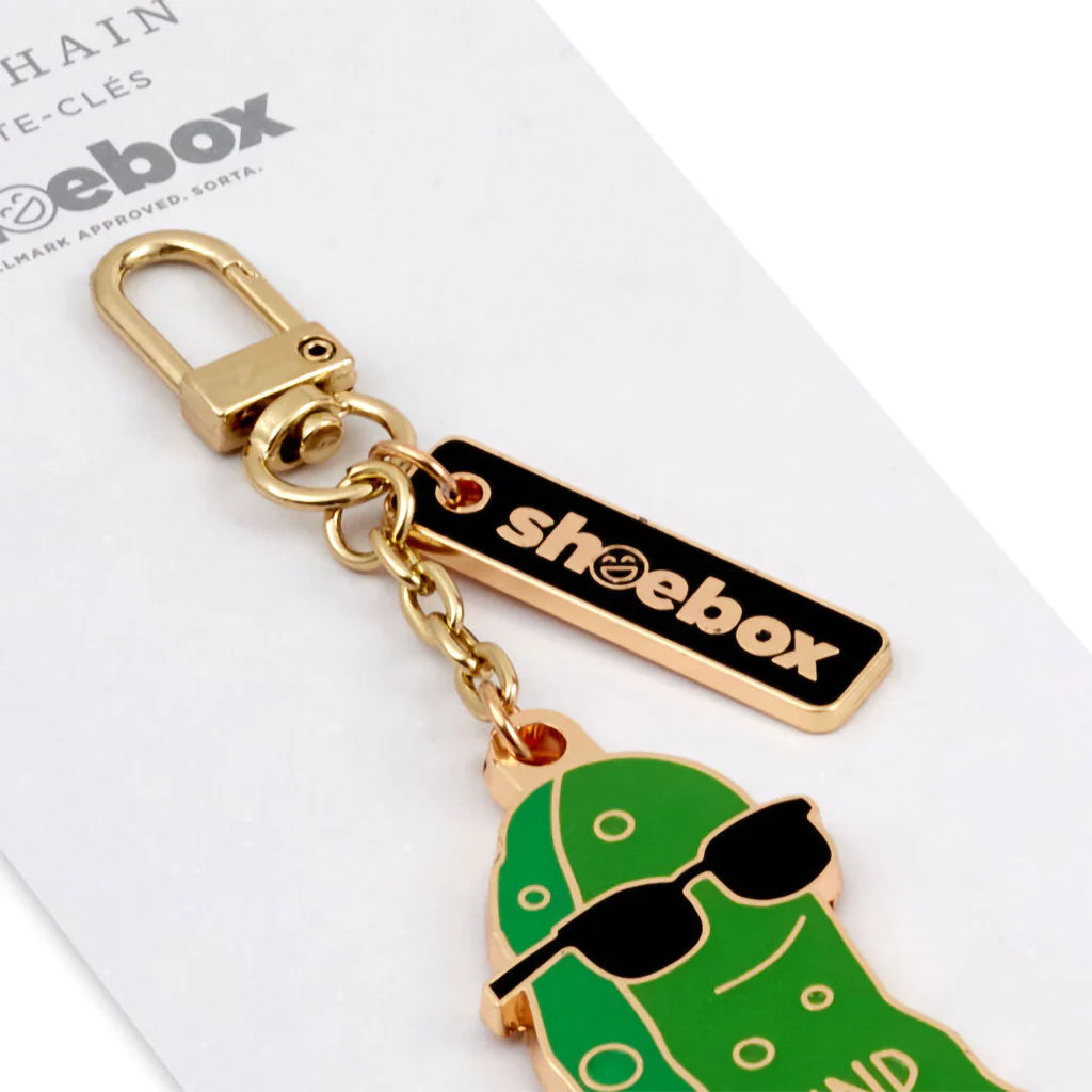 Hallmark : Big Dill Pickle Charm Keychain - Image 3