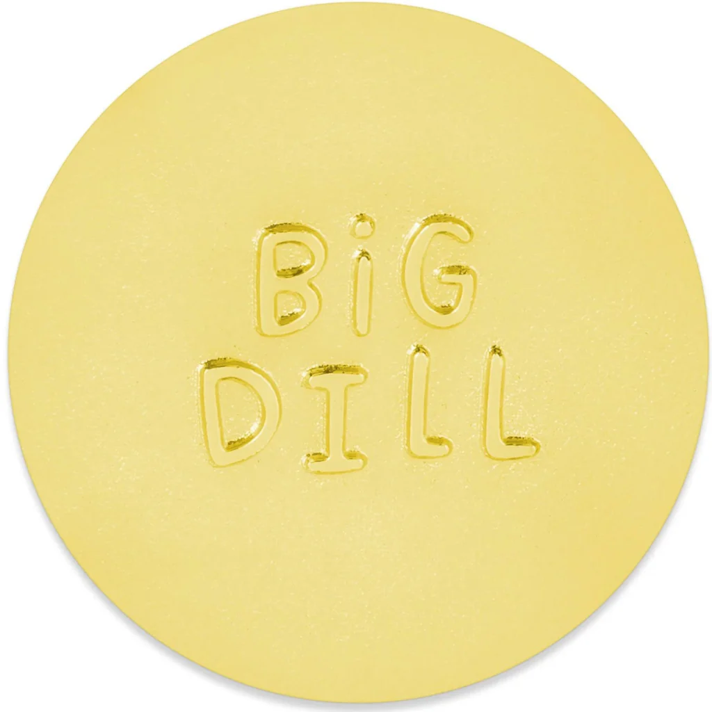 Hallmark : Big Dill Pickle Metal Pocket Token - Image 2