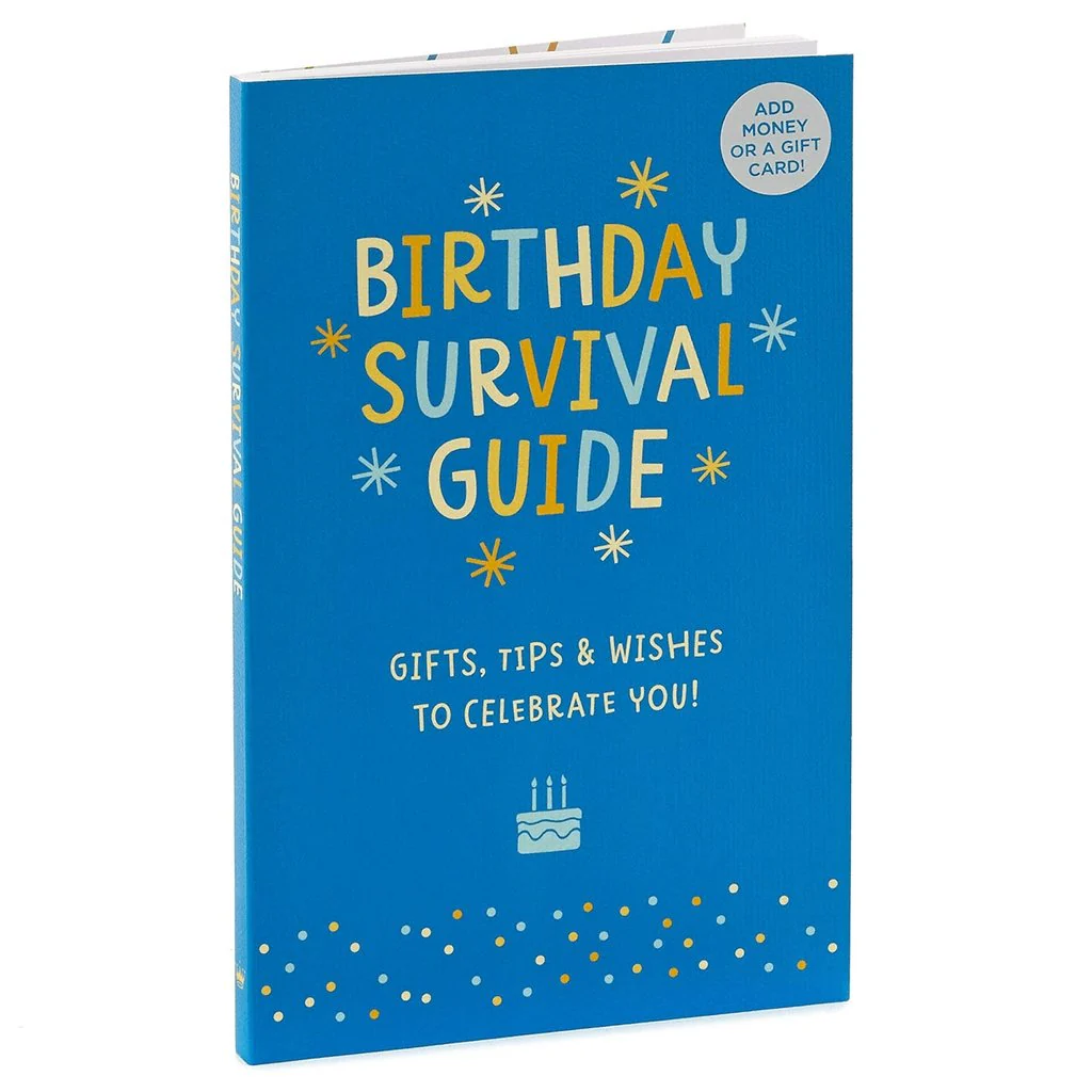 Hallmark : Birthday Survival Guide And Gift Card Holder