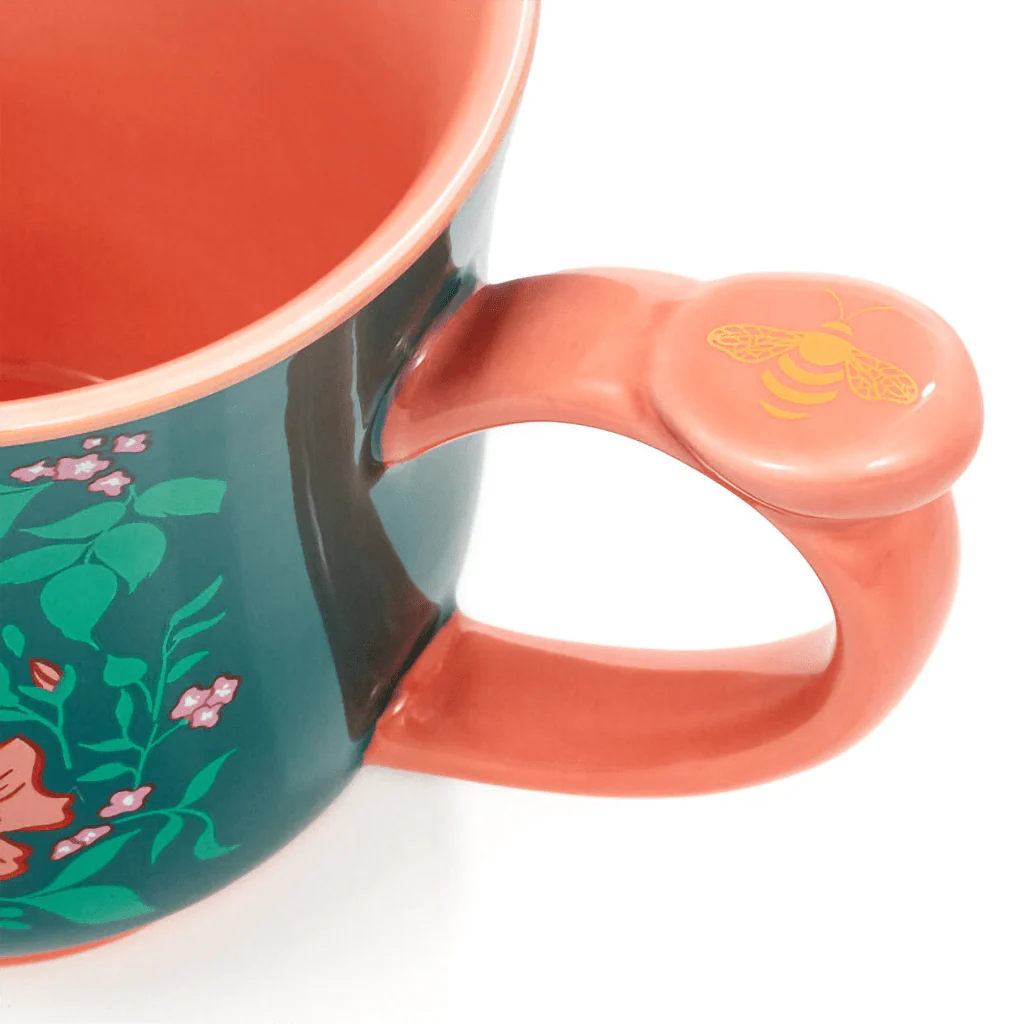 Hallmark : Bridgerton Do It, Be Bold Floral Tea Cup, 15 oz. - Image 3