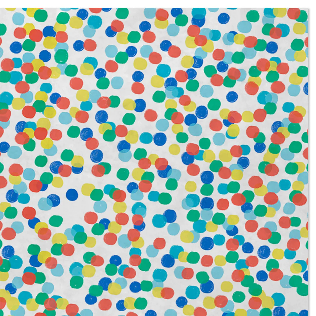 Hallmark : Bright Polka Dots Tissue Paper Wrapping Kit - Image 4