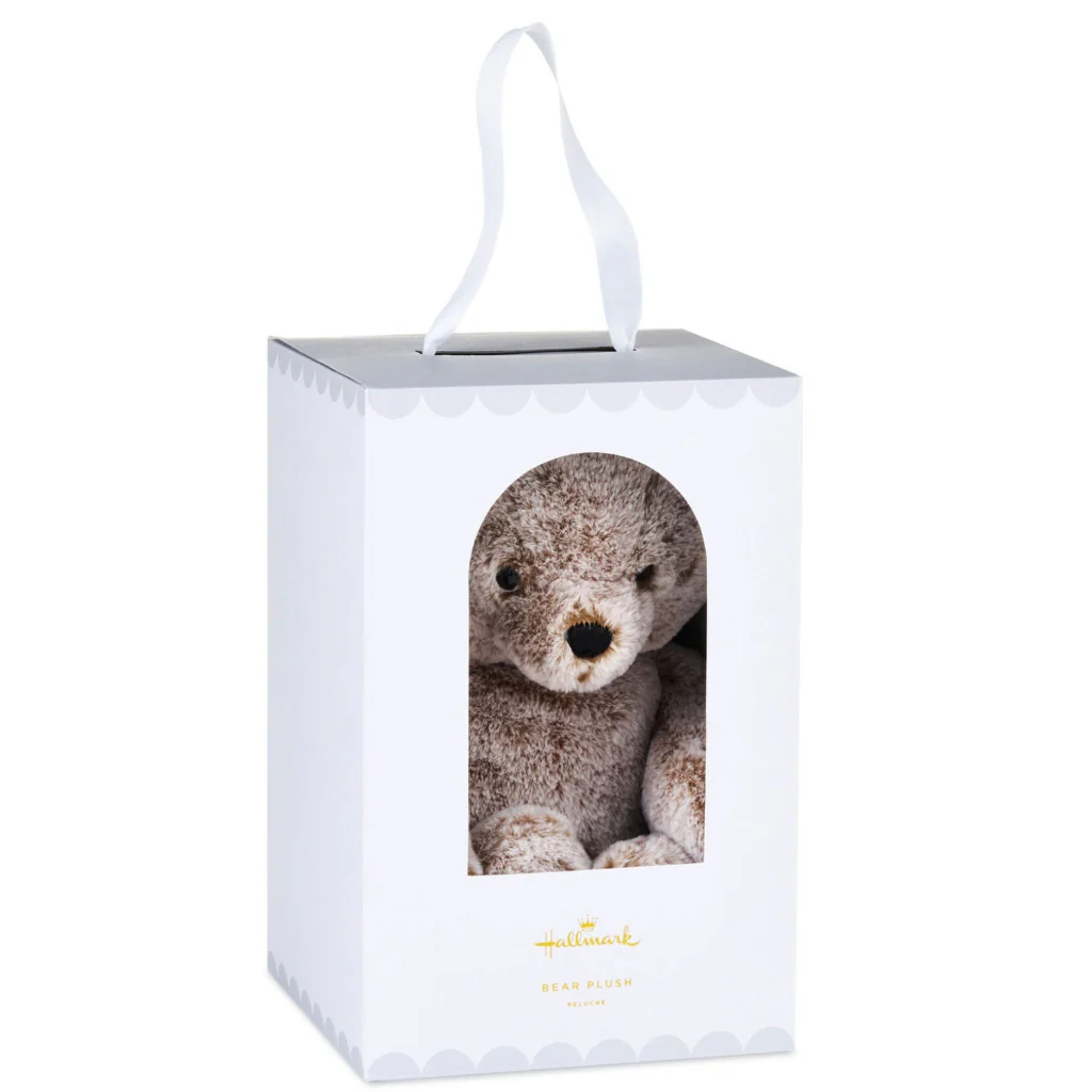 Hallmark : Brown Bear Plush, 14" - Image 3