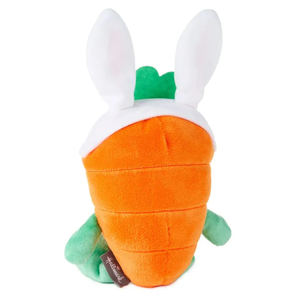 Hallmark : Carrot Wearing Bunny Ears Easter Plush Toy, 5.5"
