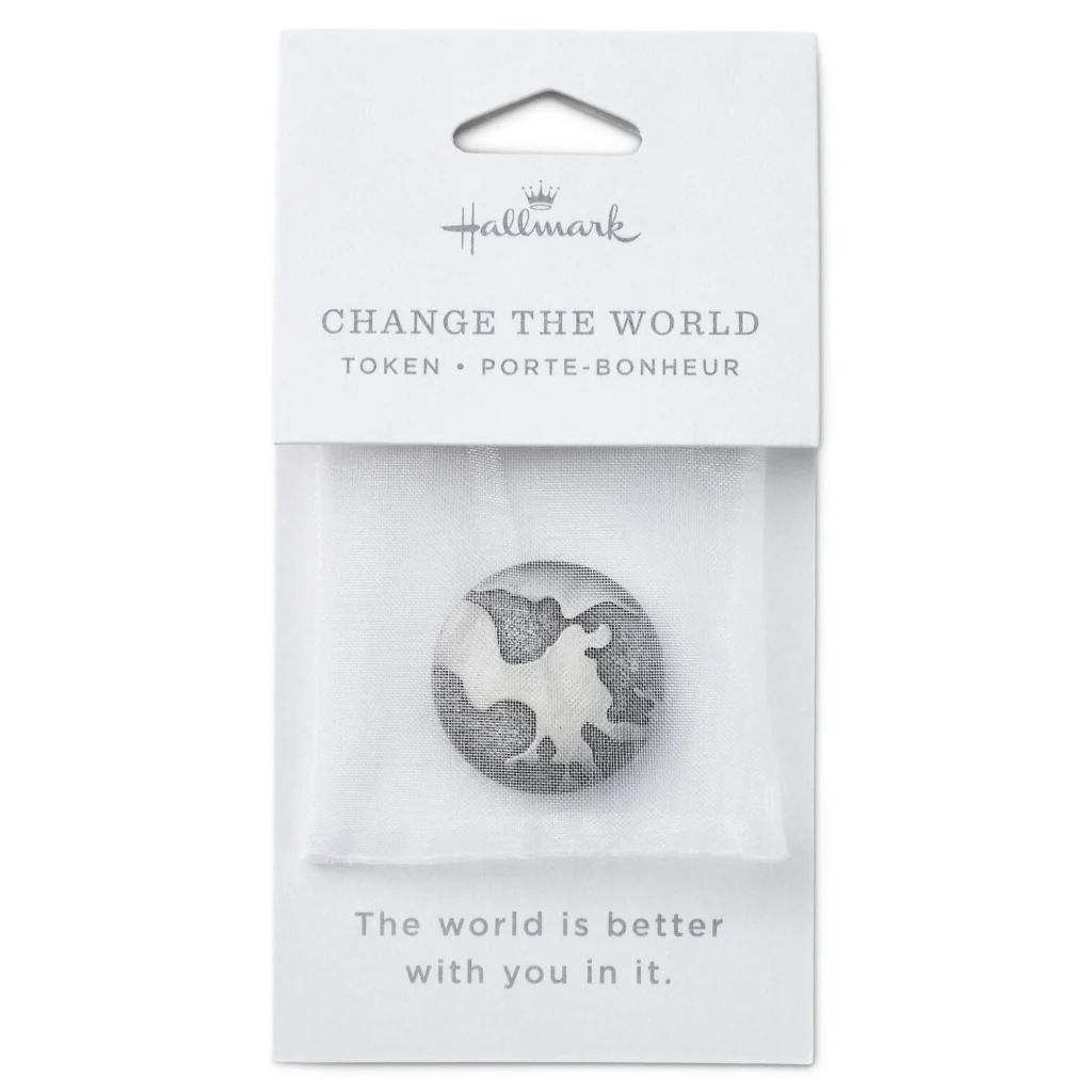 Hallmark : Change the World Metal Pocket Token - Image 2