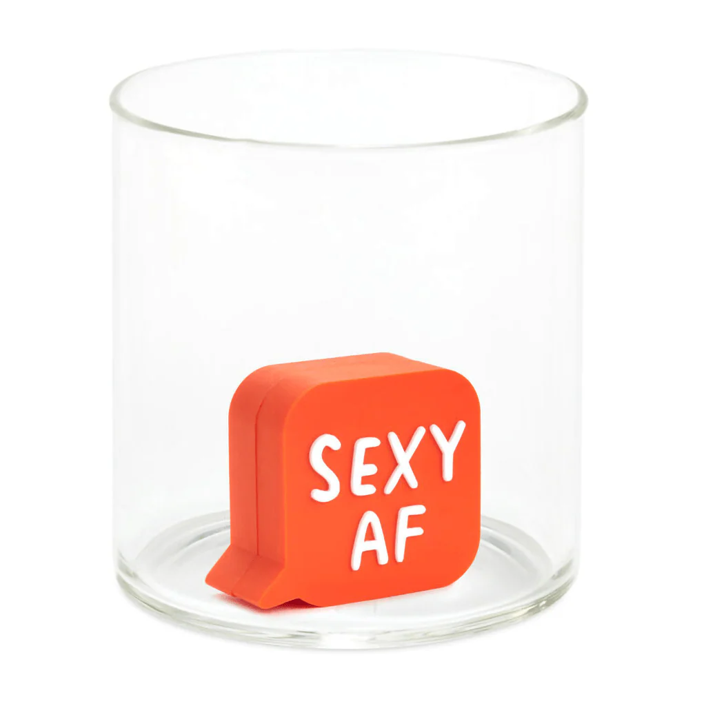 Hallmark : Charmers Sexy AF Funny Silicone Charm, 1.65" H - Image 3