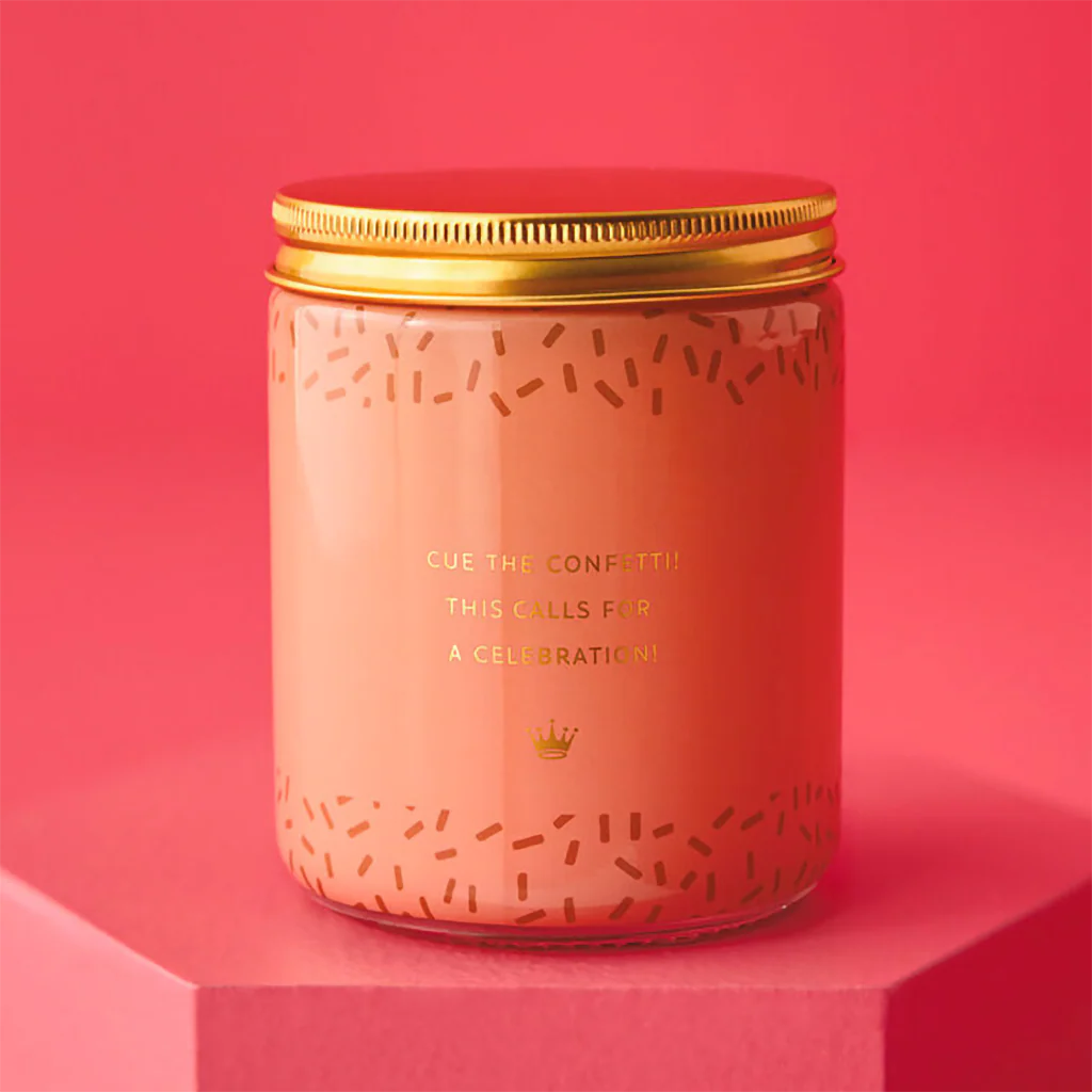 Hallmark : Congrats! Scented Single-Wick Jar Candle, 7 oz. - Image 3
