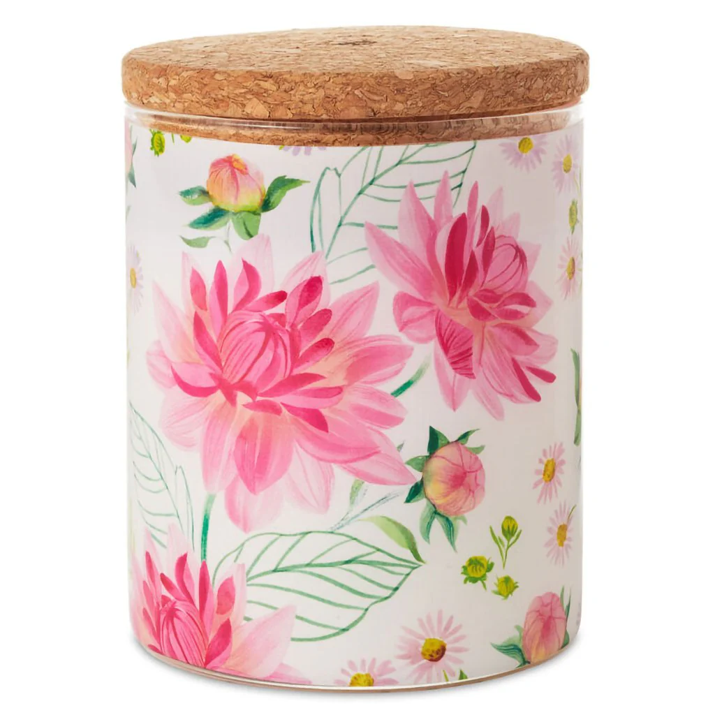 Hallmark : Dahlia and Jasmine Scented 2-Wick Jar Candle, 14.5 oz.