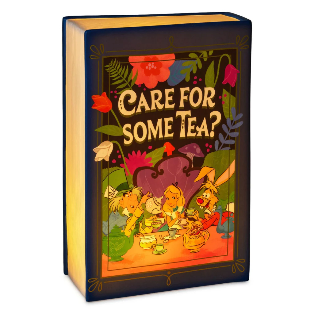 Hallmark : Disney Alice in Wonderland Book-Shaped Figurine With Light - Image 4