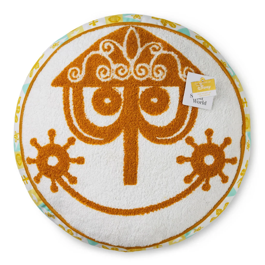 Hallmark : Disney It's a Small World Round Clock Face Pillow, 15 - Image 5