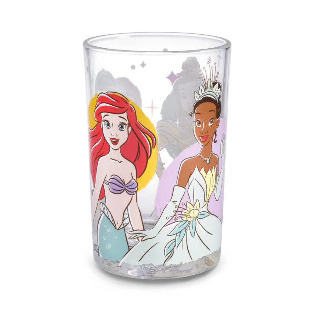 Hallmark : Disney Princess Characters Collectible Drinking Glass, 13.5 oz.