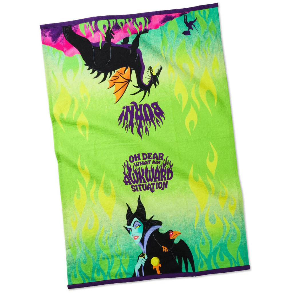 Hallmark : Disney Villains Maleficent Tea Towels, Set of 2 - Image 2
