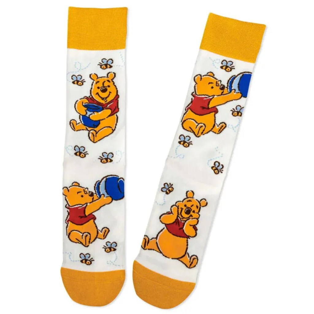 Hallmark : Disney Winnie the Pooh Novelty Crew Socks - Image 3